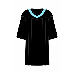 Production of Hong Kong Metropolitan University Bachelor of Arts graduation gown blue graduation shoulder strap uniform company DA326 Production of Hong Kong Metropolitan University Bachelor of Arts graduation gown blue graduation shoulder strap uniform company DA326